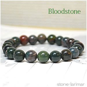 楽天市場】ブラッドストーン 10mm ブレスレット 天然石