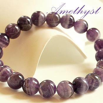 楽天市場】ガーデンアメジストAAA 庭園紫水晶 10mm ブレスレット
