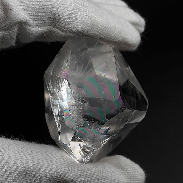 アイリスレインボーポイントクリスタル 楽天市場】虹入り レインボー 水晶 ポイント 六角柱【約87.8g