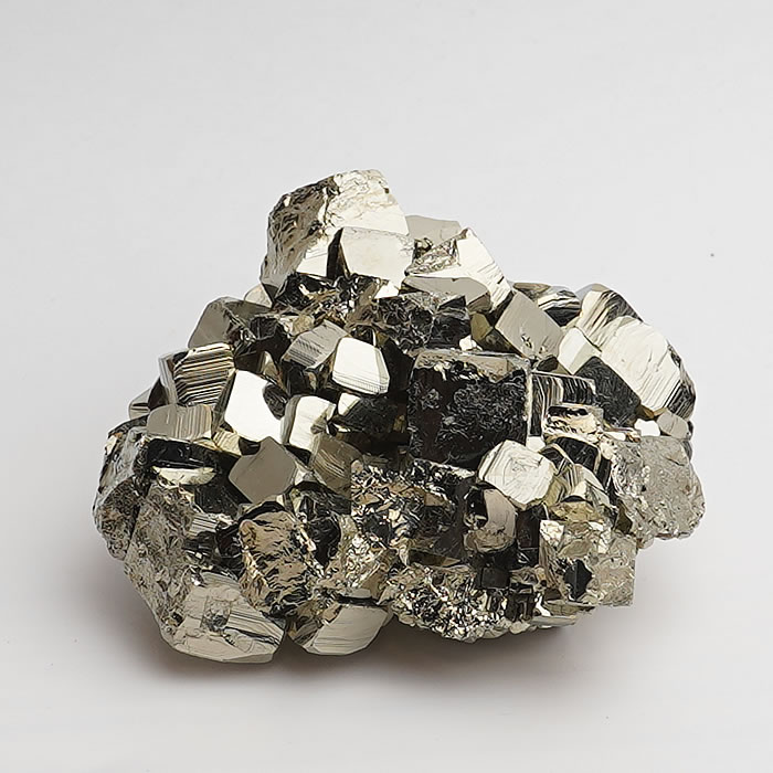 パイライト 水晶 天然石 原石 鉱物標本 パワーストーン 黄鉄鉱 金 風水