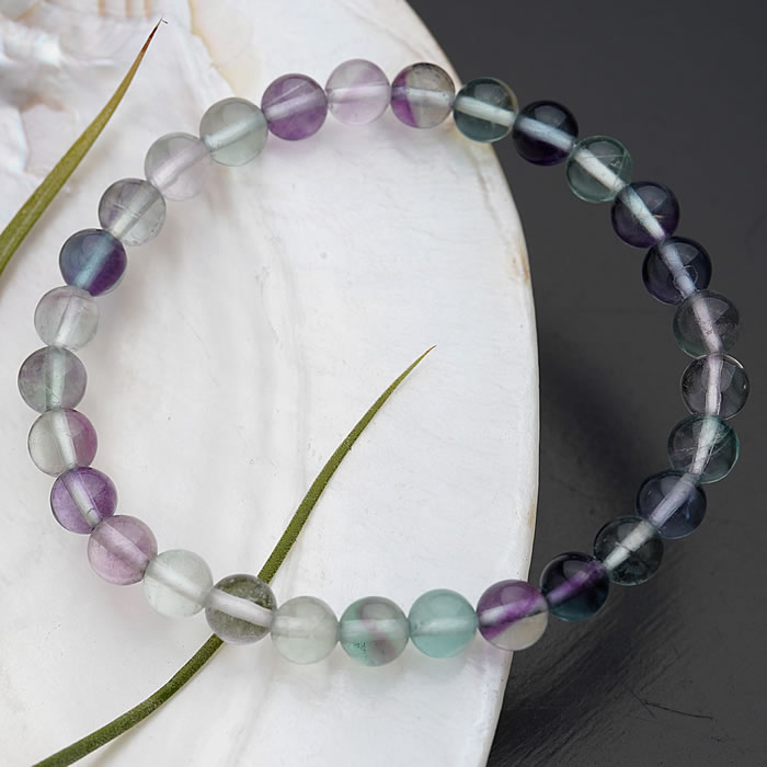 楽天市場】レア!! 希少なオレンジバイカラー フローライト 14mm 天然石