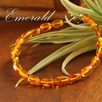 楽天市場】バルティックアンバー 琥珀 7.5〜9mm ハニーカラー