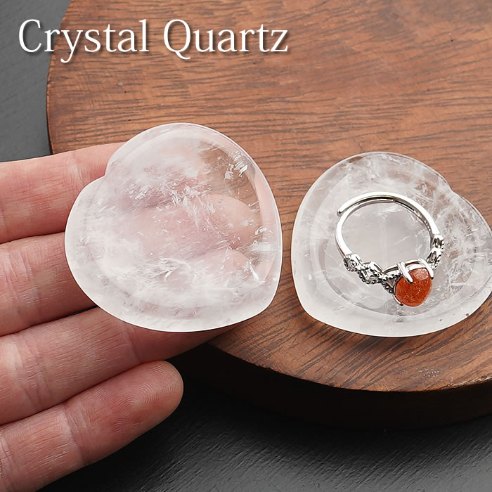 楽天市場】水晶 ハート型 ハート 浄化 高品質 開運 瞑想 インテリア