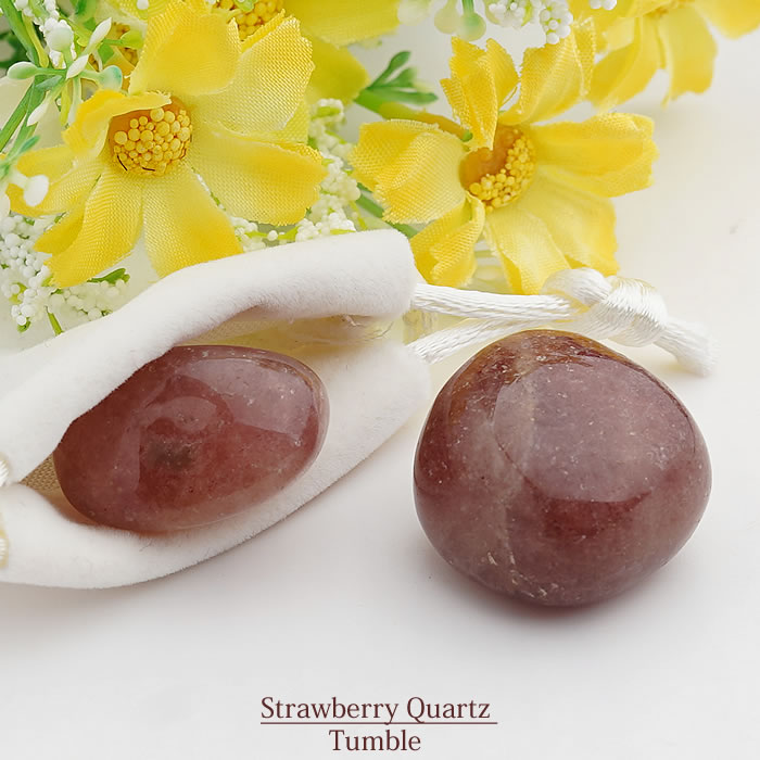 ☆特選一連☆NEW♢数量限定【高品質ガーネット『柘榴石』タンブル連