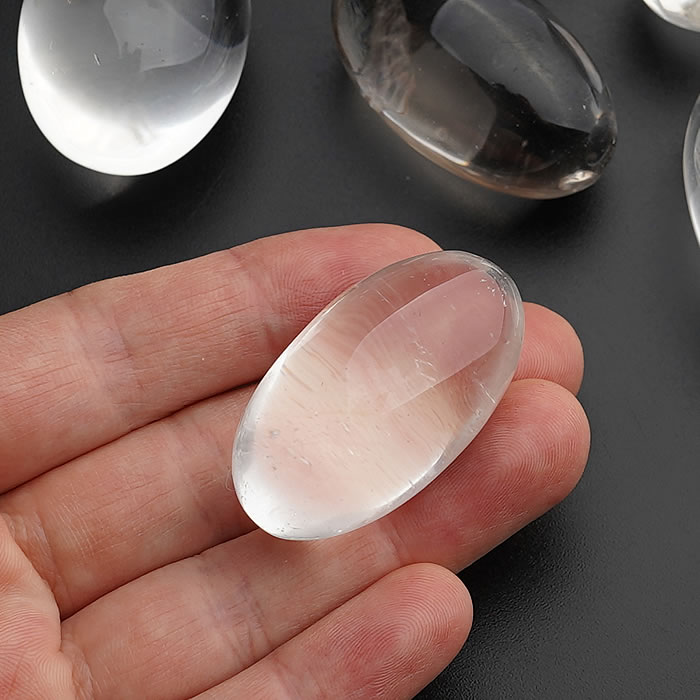 天然石 - クリスタル ストーン -ナチュラルピンクのアゲート 1PC 天然石クリスタルクォーツボールロックボールレイキストーン