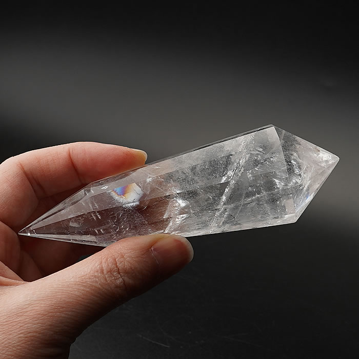 【一点物】【高品質】【虹入り】ヴォーゲルワンド 天然水晶 ボーゲルワンド ブラジル ミナスジェライス州 コリント産 水晶 32,175円