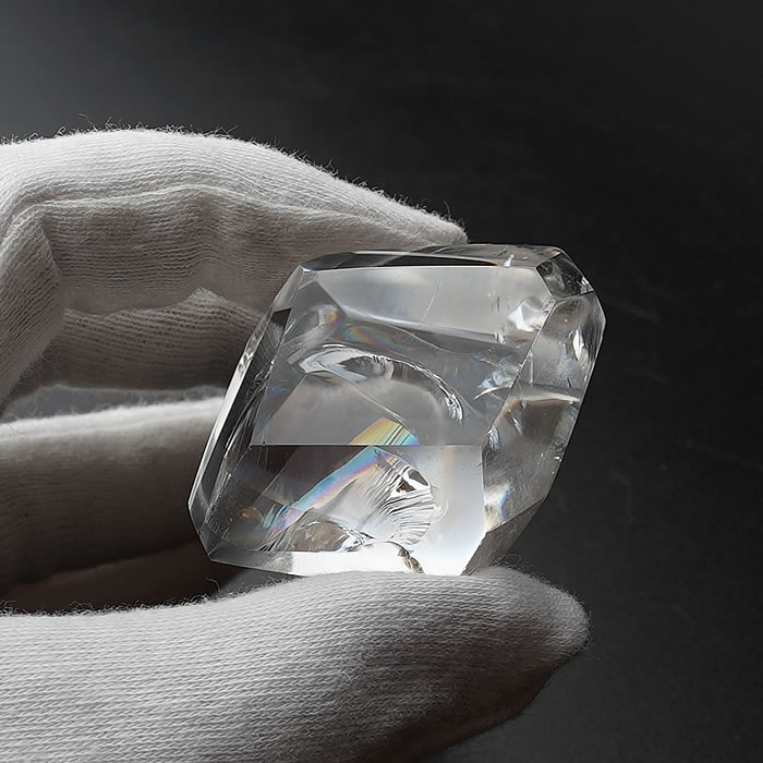 【一点物】【高品質】天然レインボー水晶 ポリッシュ 天然水晶 原石 天然石 パワーストーン 天然虹入り水晶|ステラガーデン in 八ヶ岳