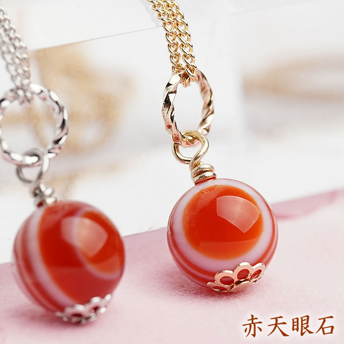 楽天市場】天眼石 14mm 編み込み大粒ペンダントトップ ネックレス