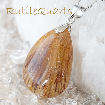 楽天市場】ルチルクォーツ ペンダント ネックレス ダブルポイント 両剣