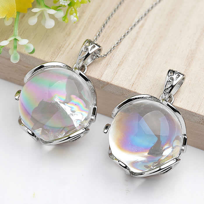 楽天市場】水晶 ネックレス 六芒星｜Crystal Quartz クリスタル