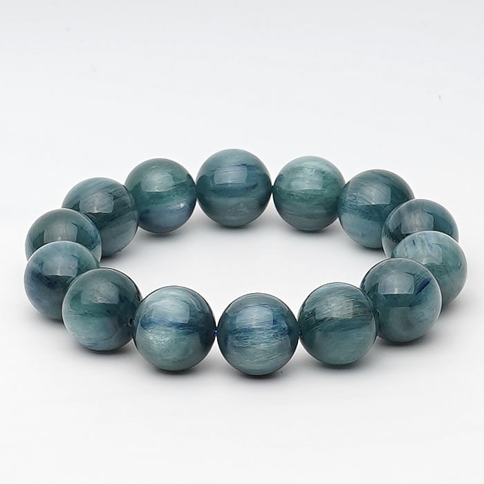 楽天市場】ブルーカイヤナイトインクォーツ ブレスレット 約11mm