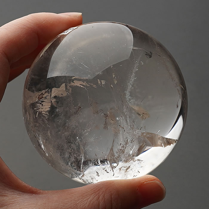 楽天市場】【レインボー入り】ヒマラヤ水晶 丸玉 水晶玉 約35〜38mm 丸