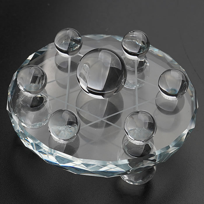 楽天市場】パワーサークル 七星陣 台座 90mm 天然石盤 丸玉別売り