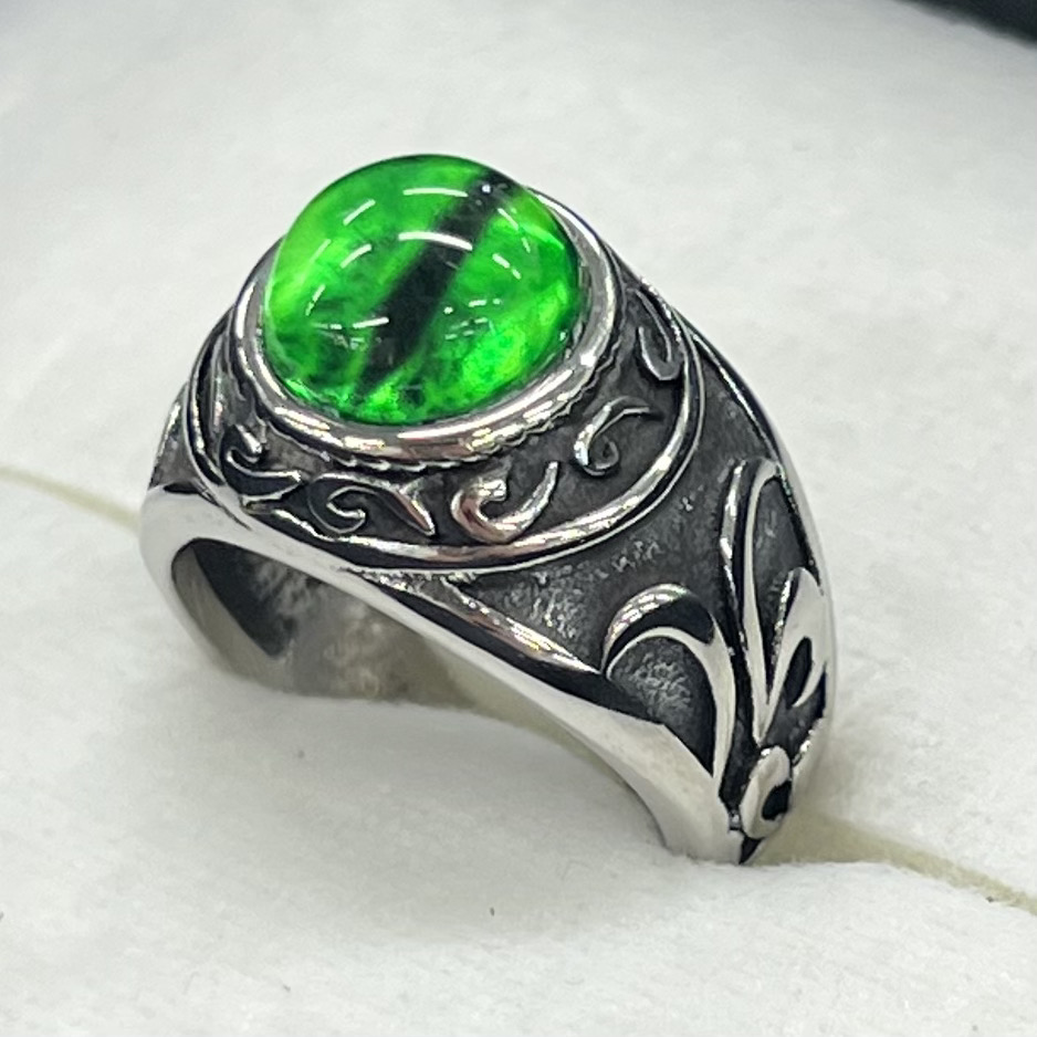 楽天市場】【単品売り】サージカルステンレス/リング/指輪/目玉