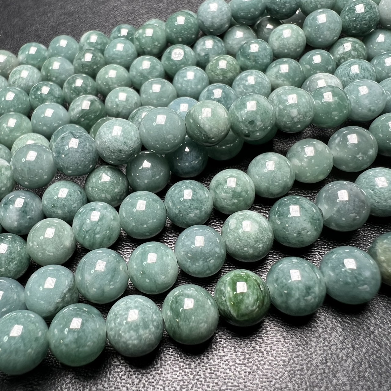 8mm & 7mm ひすい コン沢翡翠 ブレスレット（4） ※究極8mmひと珠ブレス