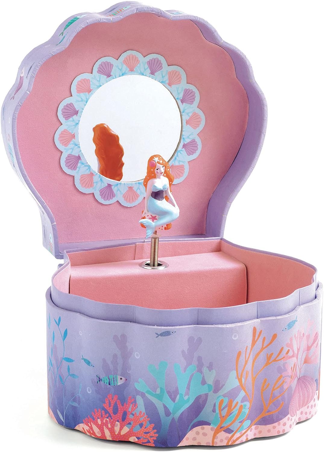 ジェコ エンチャンテッド マーメイド おもちゃ 人魚 オルゴール ジュエリーボックス アクセサリーケース 子供 女の子 4歳(ws166)