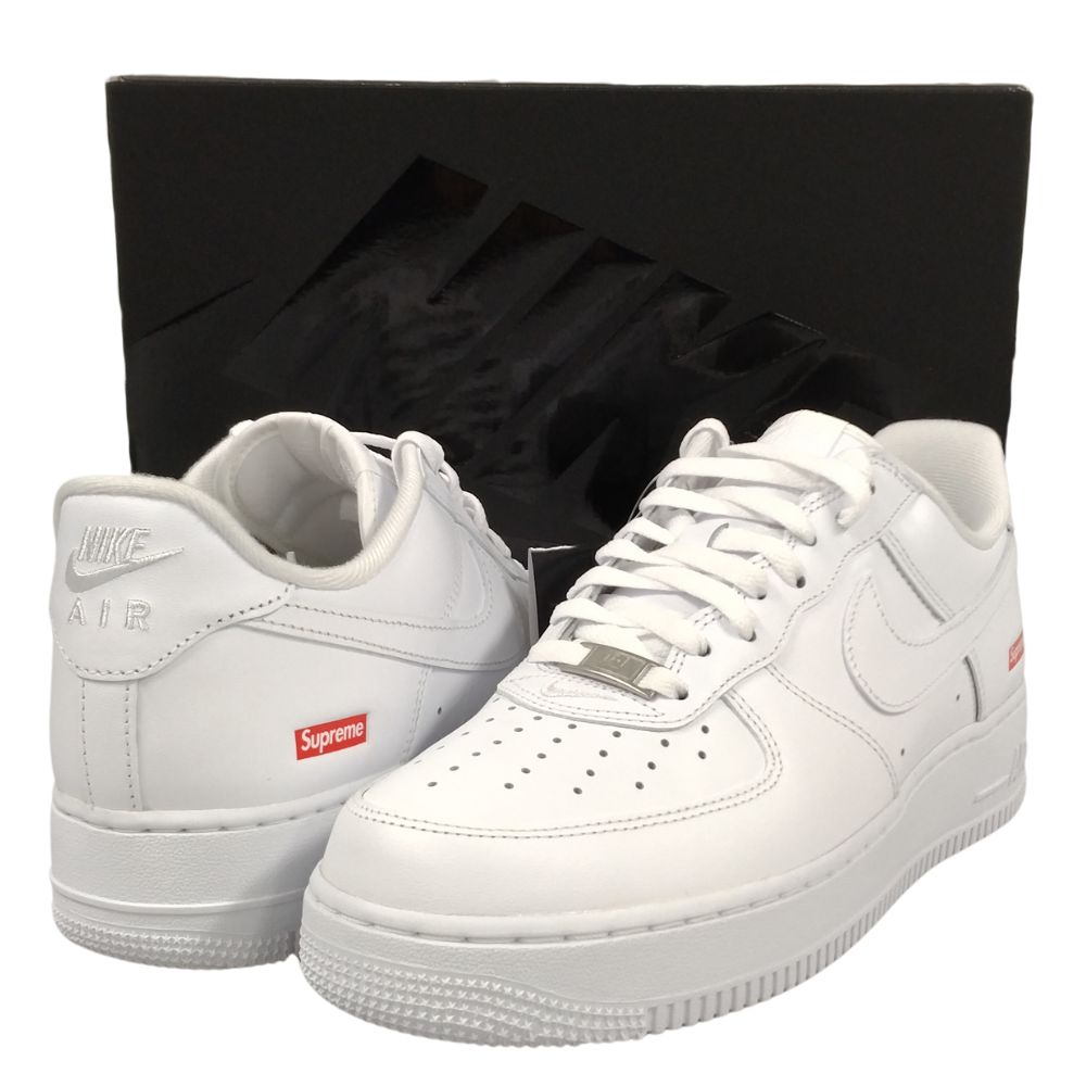 SUPREME シュプリーム × NIKE ナイキ 品番 CU9225-100 AIR FORCE 1 LOW SP 空軍 シューズ スニーカー 定め事品 / 36156【中古】