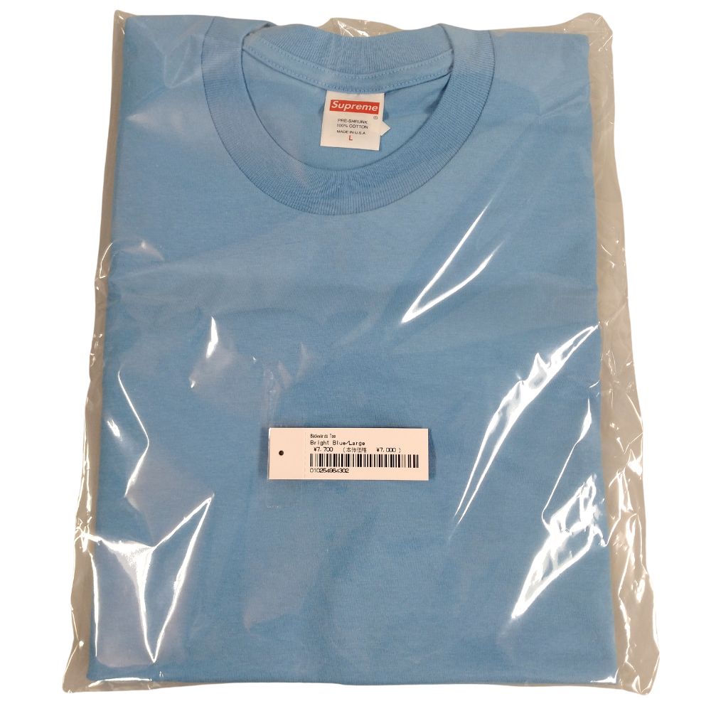SUPREME シュプリーム 24SS Black Cat Tee ブラックキャット プルオーバー 半袖 青色 大きさ L 置き目品 / 34739【中古】