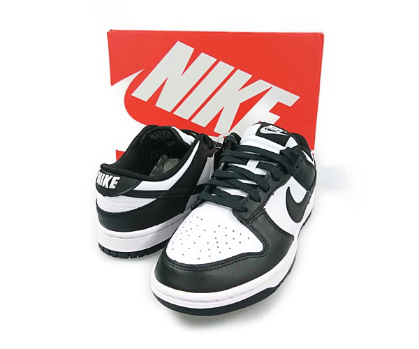 NIKE ナイキ 品番 DD1391-100 DUNK LOW ダンク シューズ ジャイアントパンダ 白×黒 大きさUS7.5\u003d25.5糎 置き目品 / 28512【中古】