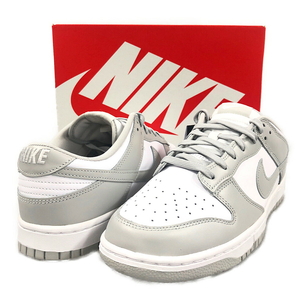 NIKE ナイキ 品番 DD1391-103 NIKE DUNK LOW RETRO Grey Fog ダンク シューズ 薄墨色 白いこと 大きさUS11.5\u003d29.5糎 置き目品 / 31994【中古】
