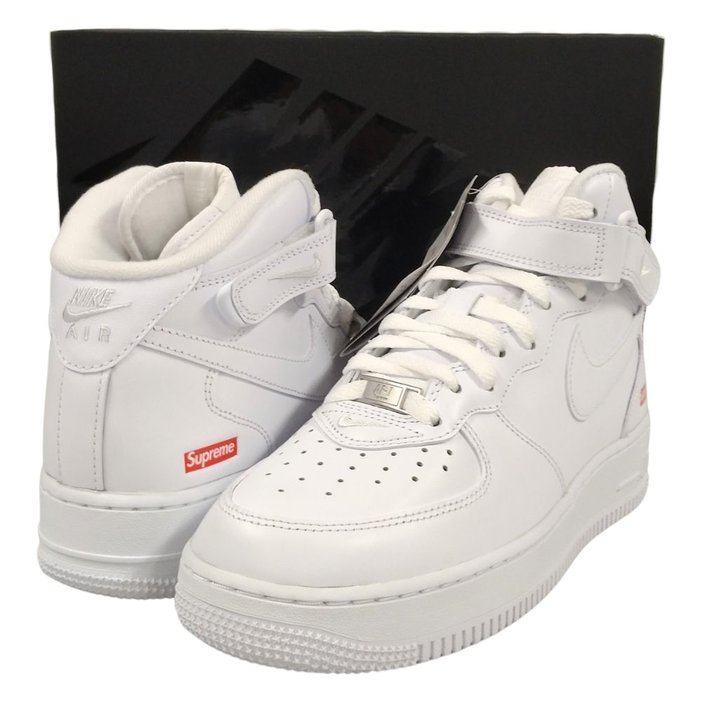 【美品】NIKE supreme 正規品 Supreme×NIKE/シュプリーム×ナイキ AIR FORCE 1 MID SP/エア