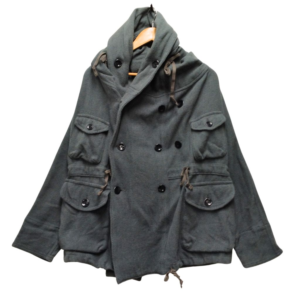 kapital NAVY キャピタル ツイード生地ダッフルコート kapital NAVY キャピタル ツイード生地ダッフルコート