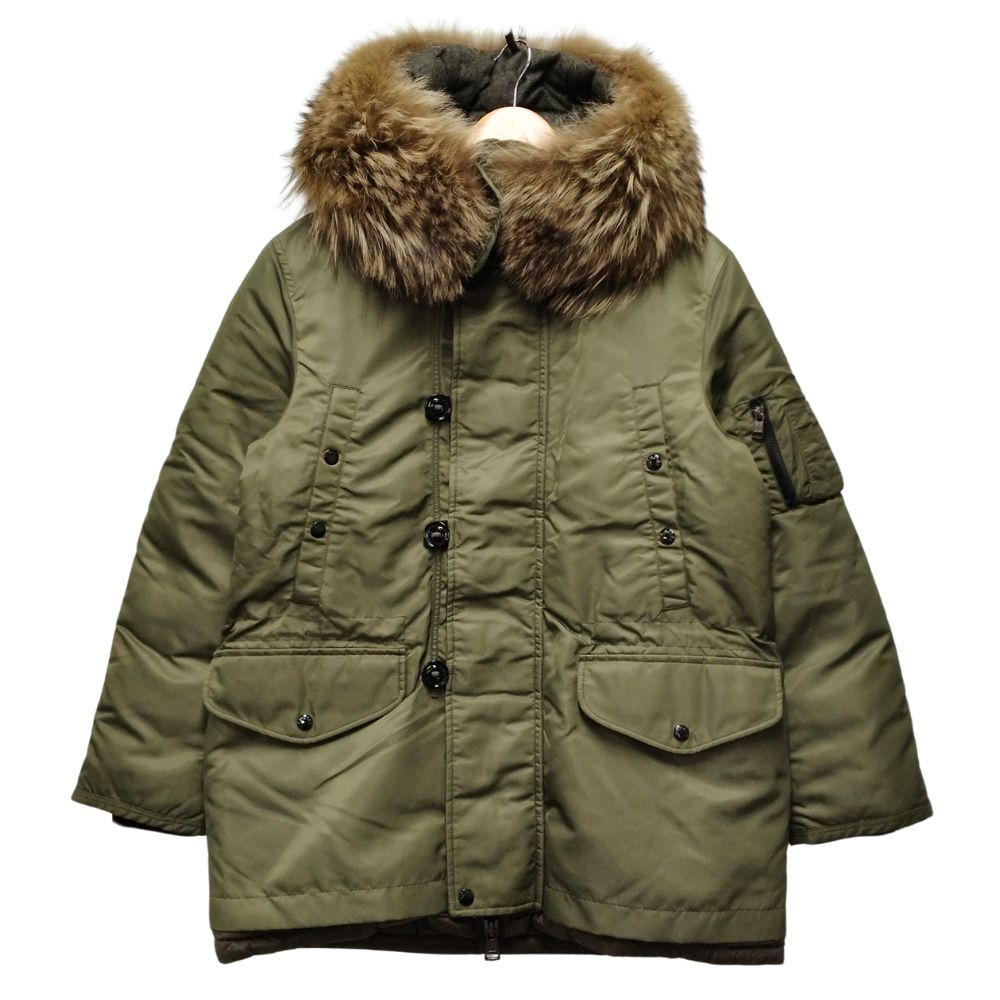 楽天市場】MONCLER モンクレール RONIER ロニエ N-3B型 コヨーテファー