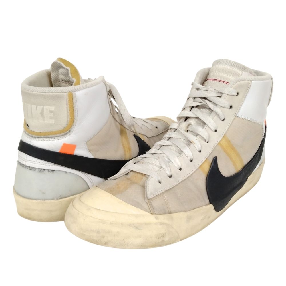 楽天市場】OFF-WHITE THE:10 NIKE BLAZER MID AA3832-700 オフ