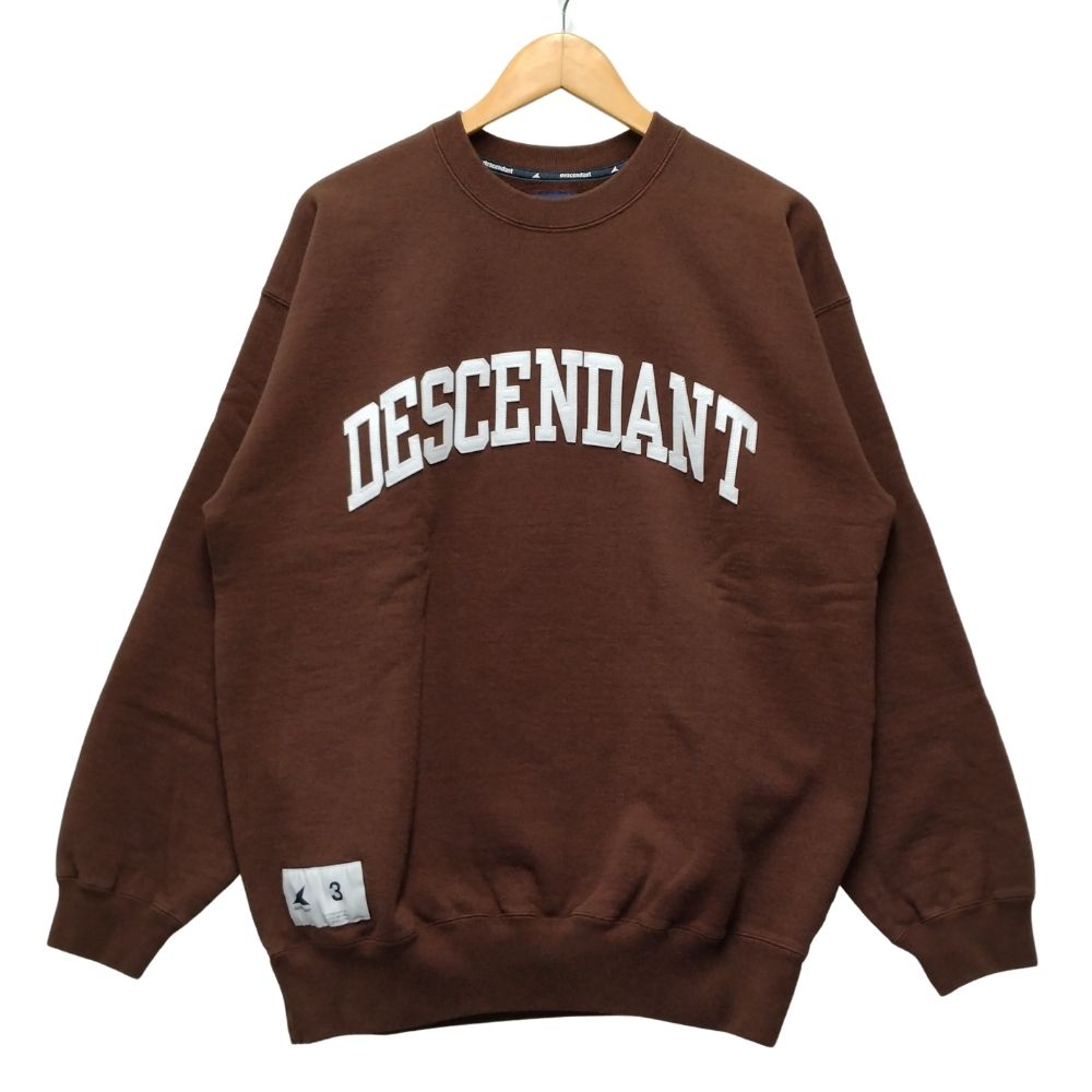楽天市場】DESCENDANT ディセンダント スウェット ブランド ロゴ