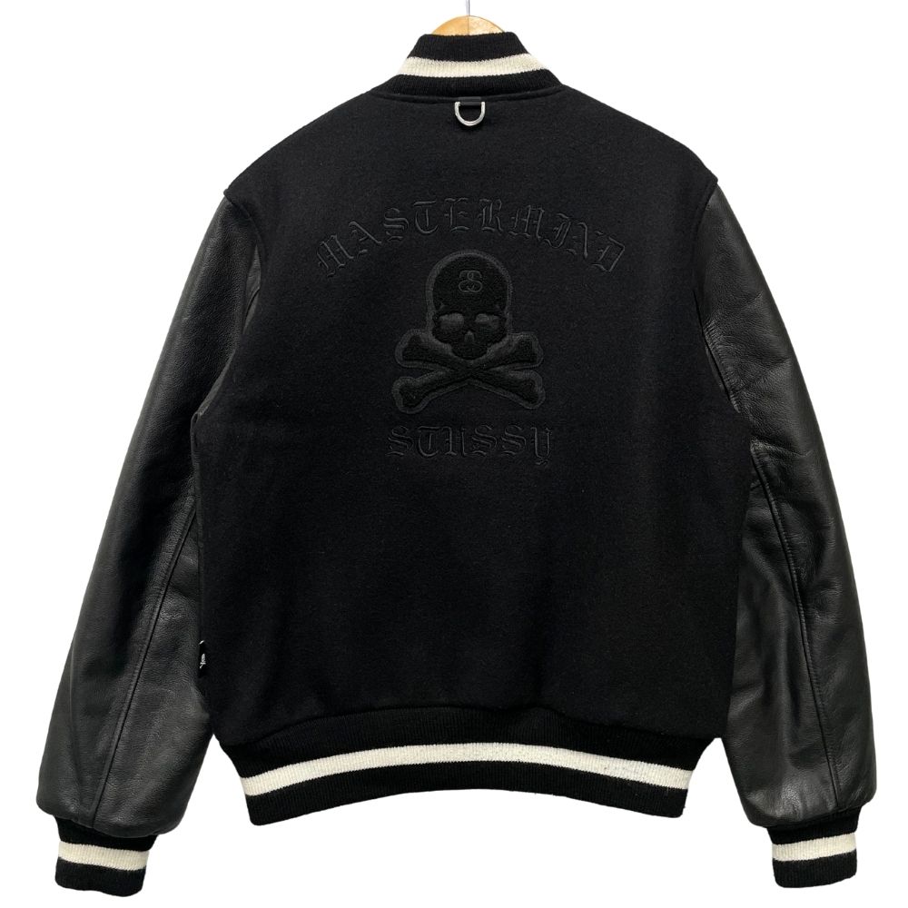 【☆漂う高級感☆】極美品 SCHOTT STUSSY 限定コラボジャケット XL レザージャケット コラボライダー OLD STUSSY Schott 90sス