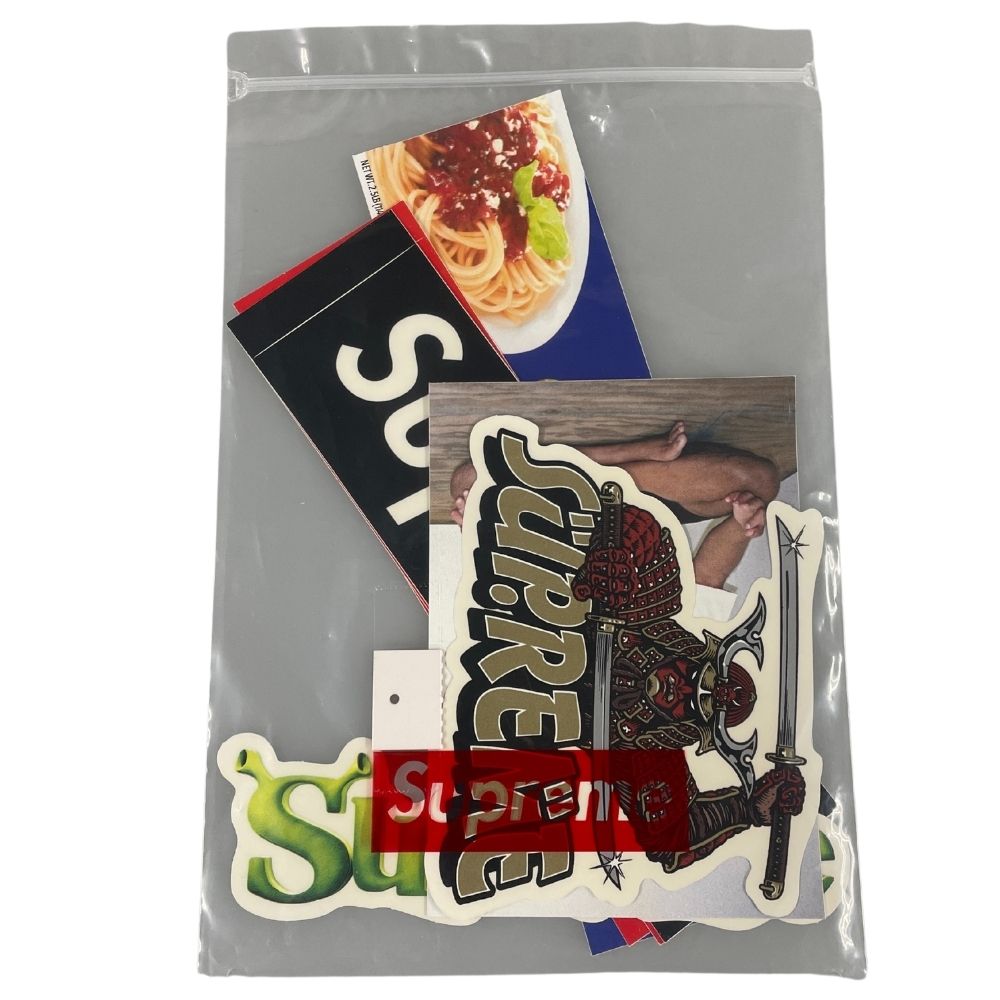 Nintendo Switch本体フルセット➕シュプリームステッカーのおまけ付き sticker02.jpg