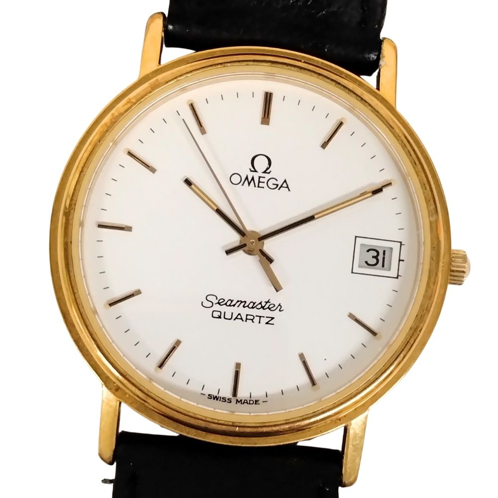 ☆美品☆【オメガ】シーマスター デイト アンティーク腕時計 クオーツ 楽天市場】【アンティーク】OMEGA オメガ シーマスター