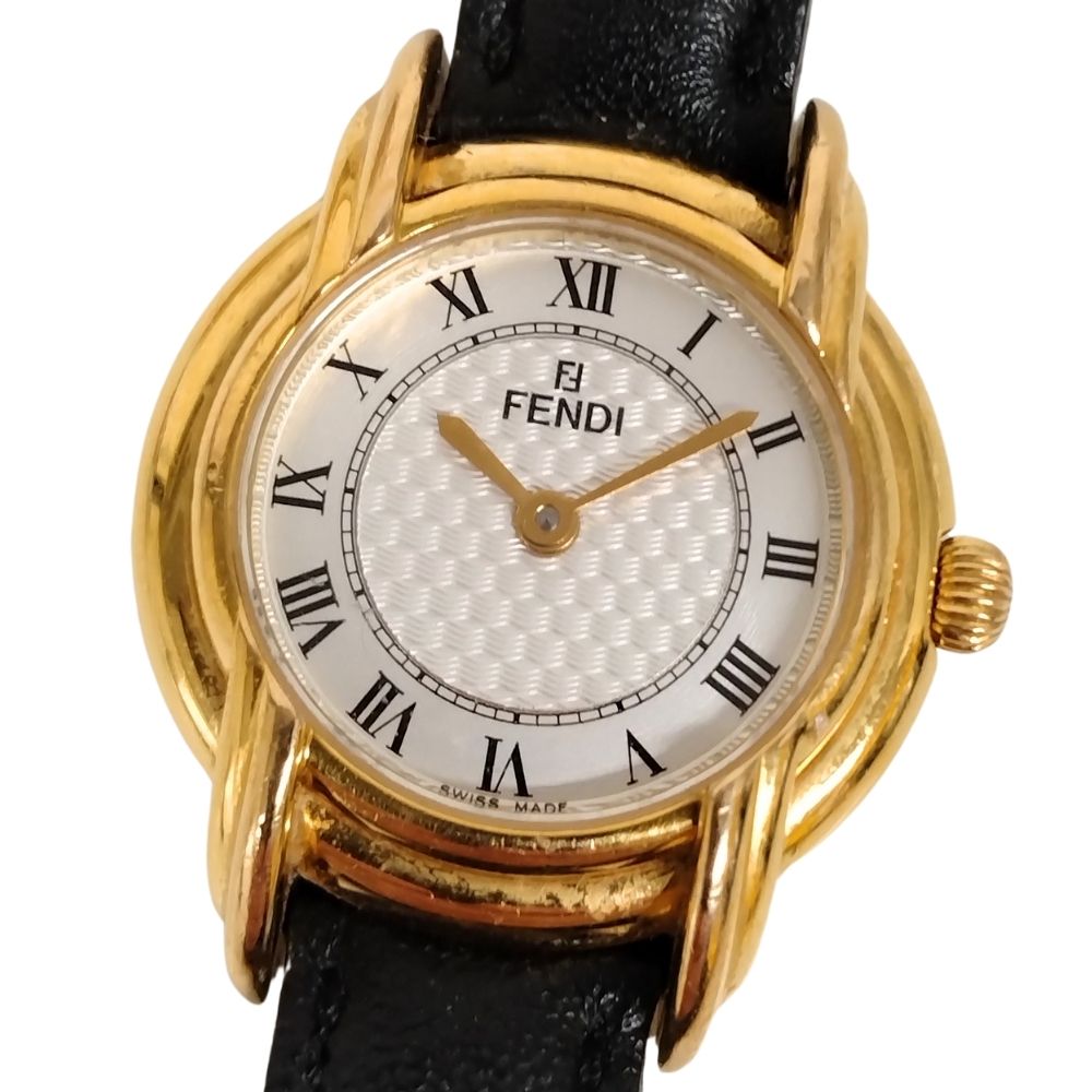 楽天市場】【ウォッチ】FENDI フェンディ ダークブラウン文字盤