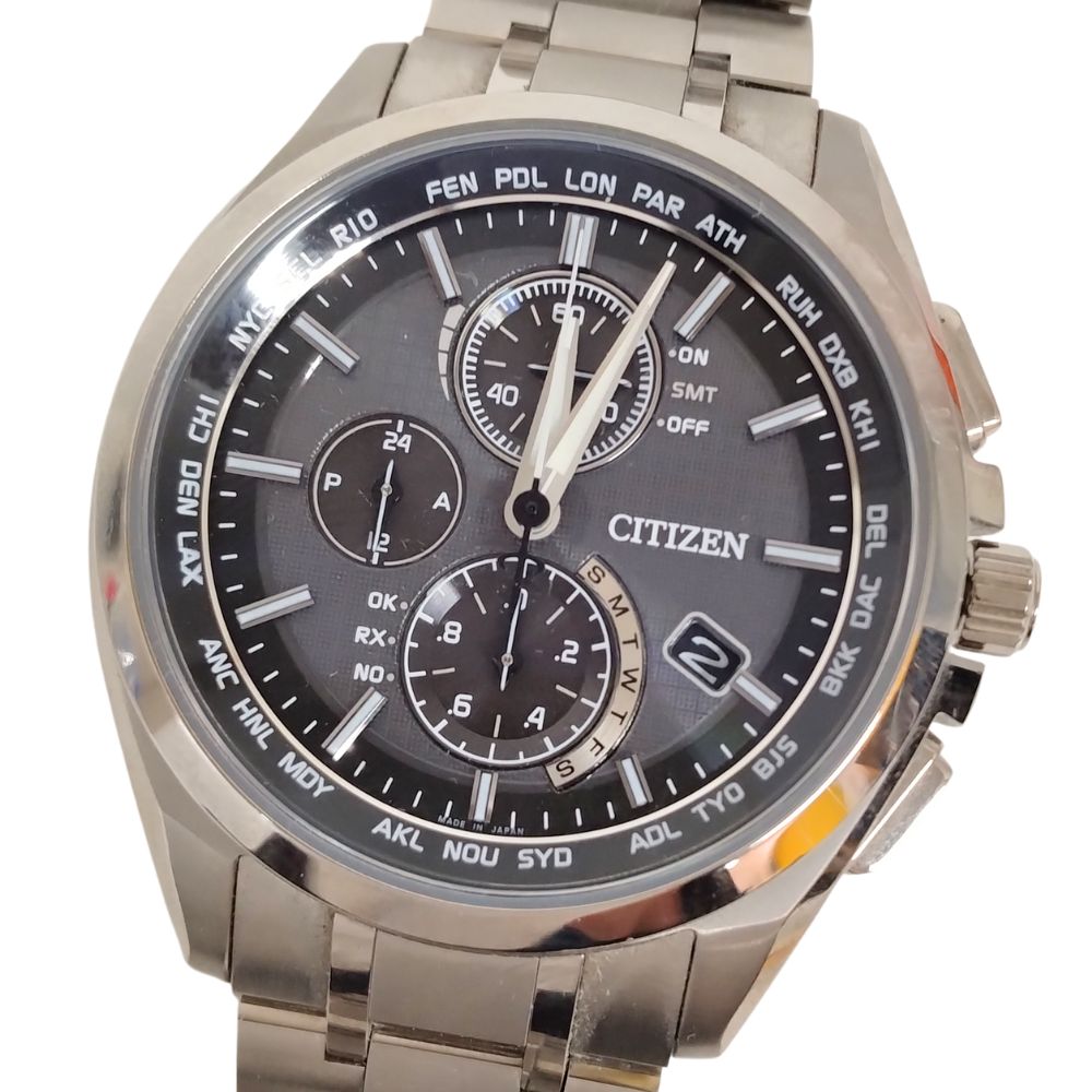 CITIZEN H610-T018068 ATTESA クロノグラフ 腕時計 楽天市場】【CITIZEN】シチズン アテッサ クロノグラフ H610
