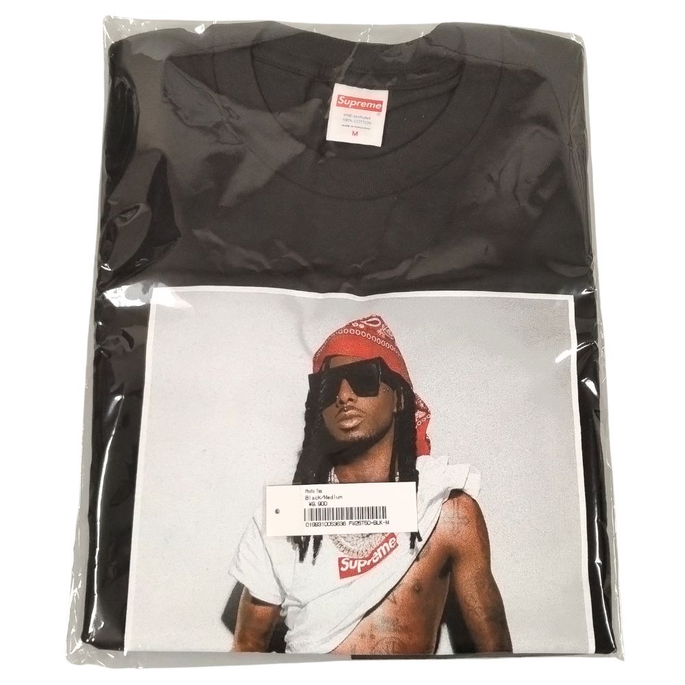 SUPREME シュプリーム 25AW Playboi Carti Photo Tee フォト プリント 半袖Ｔシャツ ブラック サイズ M 正規品 / 45070【中古】