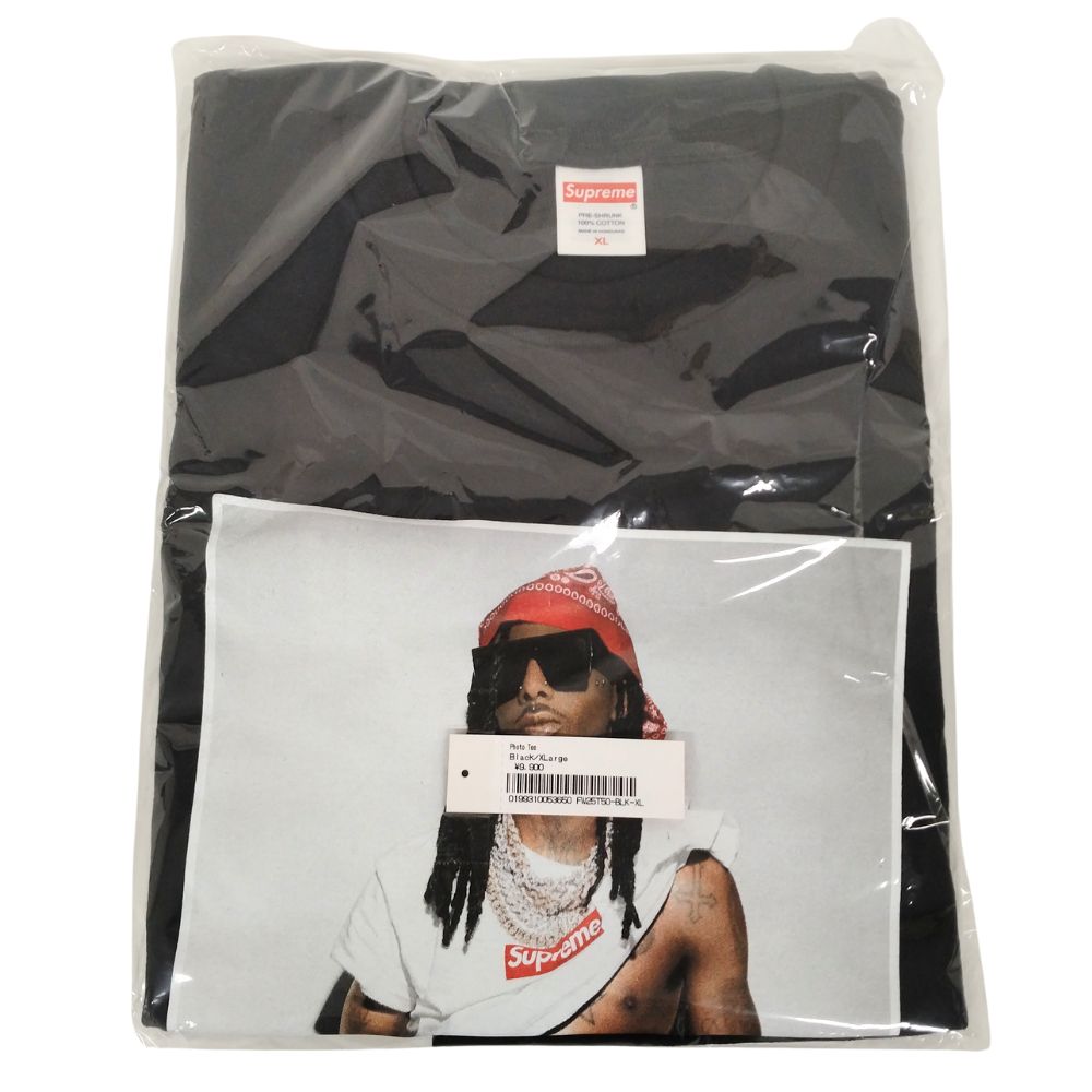 SUPREME シュプリーム 25AW Playboi Carti Photo Tee フォト プリント 半袖Ｔシャツ ブラック サイズ XL 正規品 / 40451【中古】