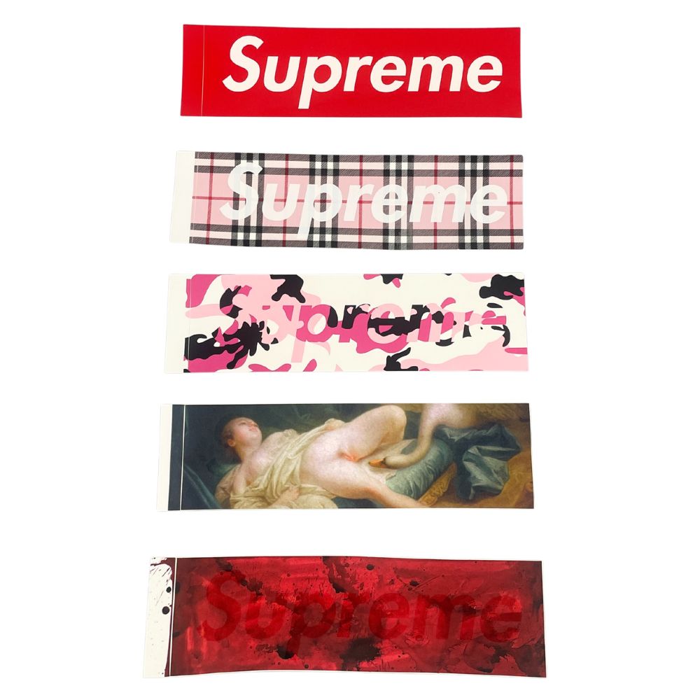 楽天市場】Supreme Burberry Box Logo Sticker シュプリーム