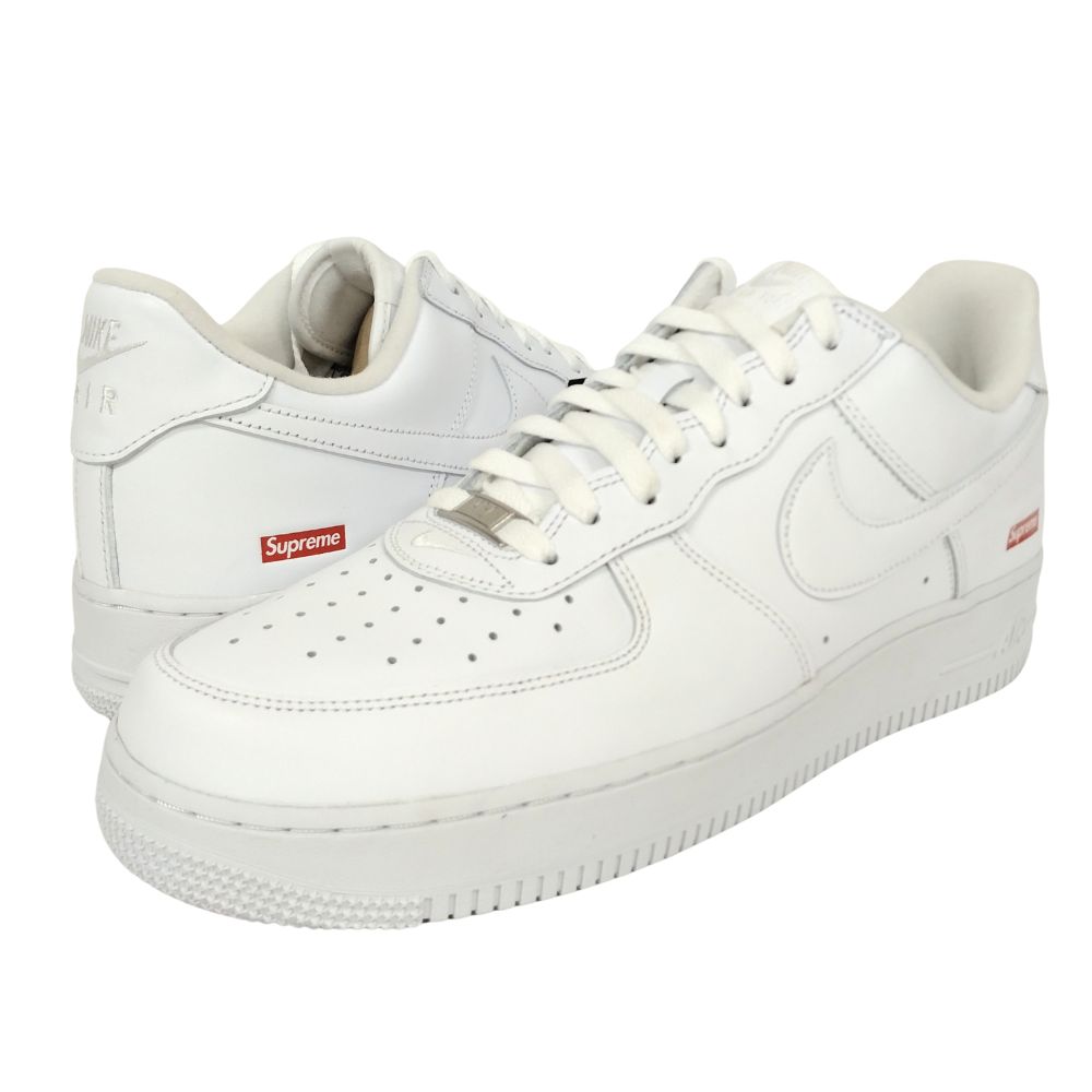 SUPREME シュプリーム×NIKE ナイキ 品番 CU9225-100 AIR FORCE 1 LOW SP 空軍 シューズ スニーカー 29.5糎 置き目品/30180【中古】 メンズ靴-靴-スニーカー
