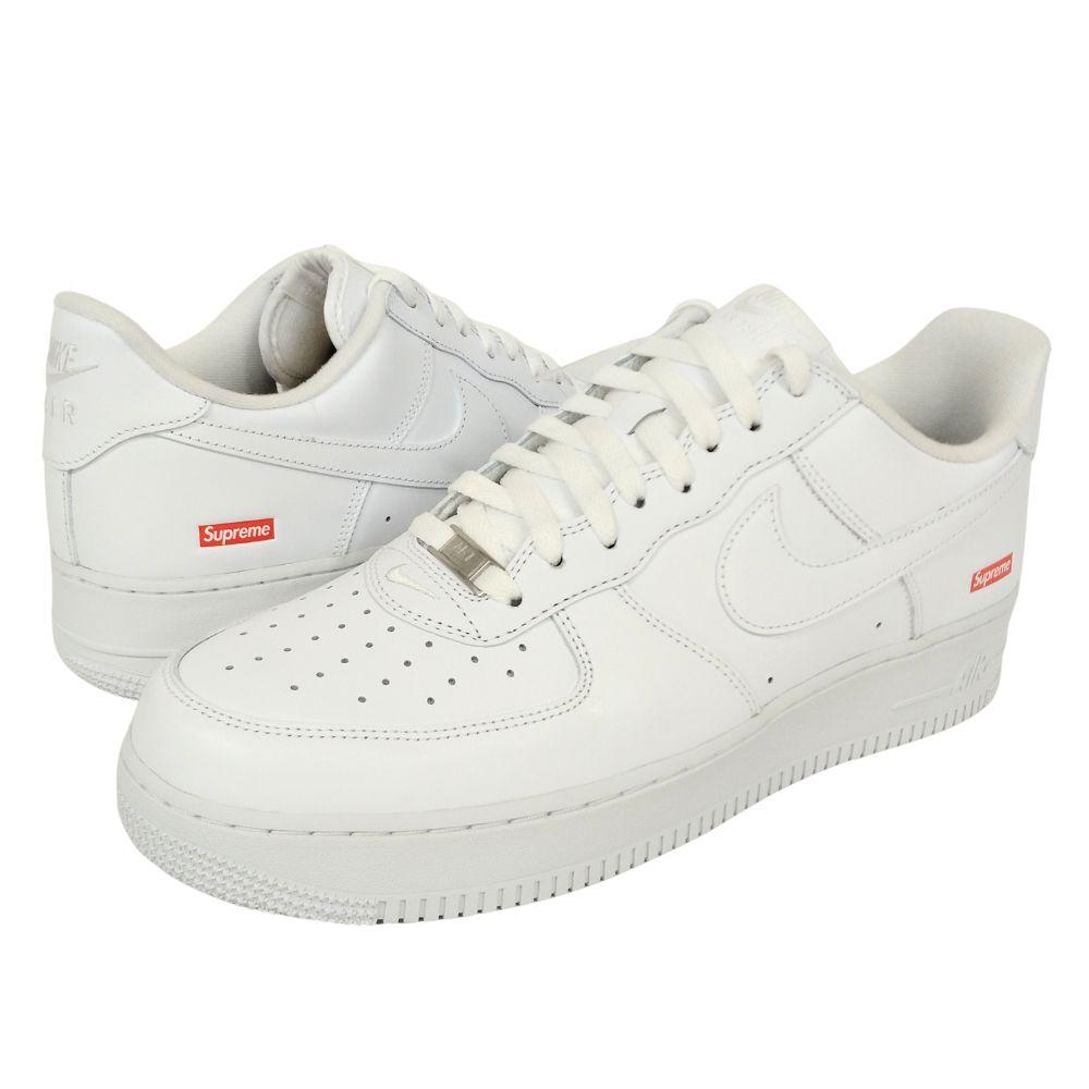 NIKE ナイキ×SUPREME シュプリーム 品番 CU9225100 AIR FORCE １ LOW SP 空軍 シューズ 白いこと 大きさUS12\u003d30糎 置き目品 / 30743【中古】