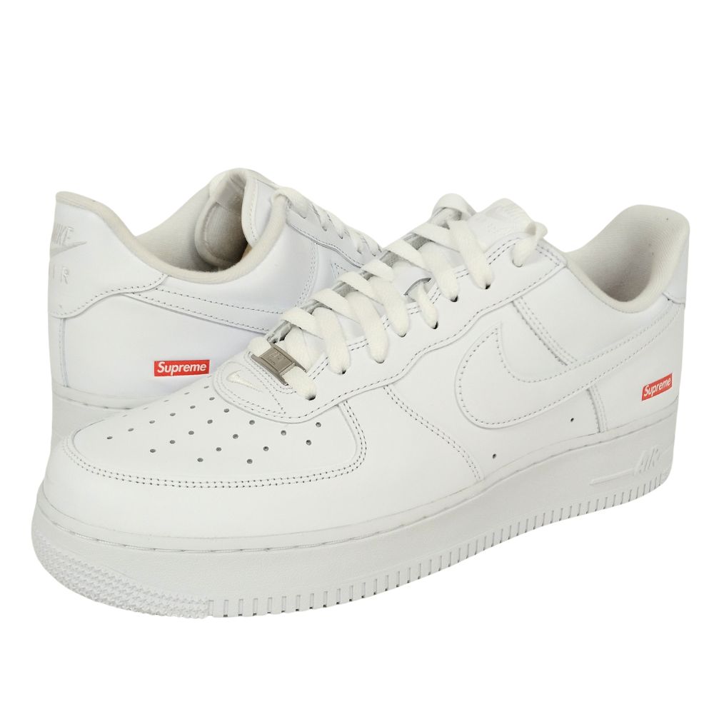 NIKE ナイキ ×SUPREME シュプリーム 品番 CU9225-100 AIRFORCE 1 エアフォースワン シューズ 白いこと 大きさUS12\u003d30糎 置き目品 / 30781【中古】
