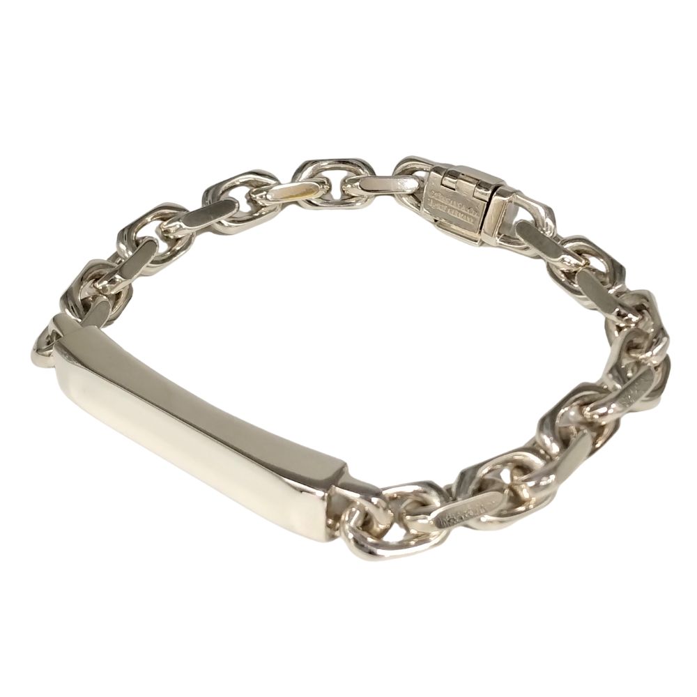 【美品・付属品完備】Tiffany & Co. シルバーチェーンブレスレット TIFFANY&Co. TIFFANY＆Co. ティファニー 925 アンカーチェーン