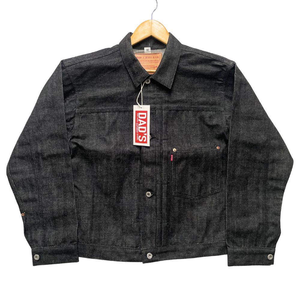 DADS JEANS 44XX 大戦 Gジャン デニムジャケット ブラック サイズ 38 正規品 / 51937【中古】