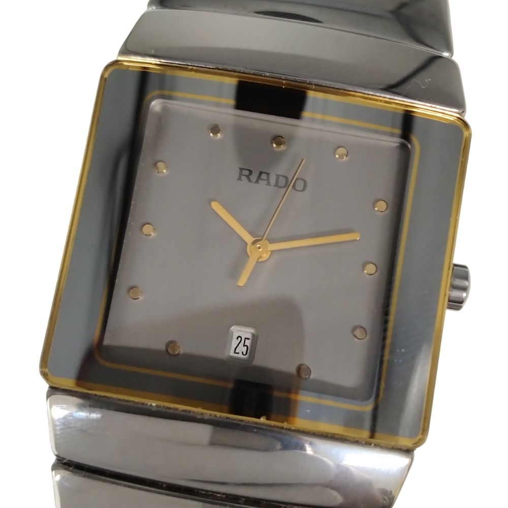 楽天市場】RADO ラドー ダイヤスター メンズ クォーツ SS
