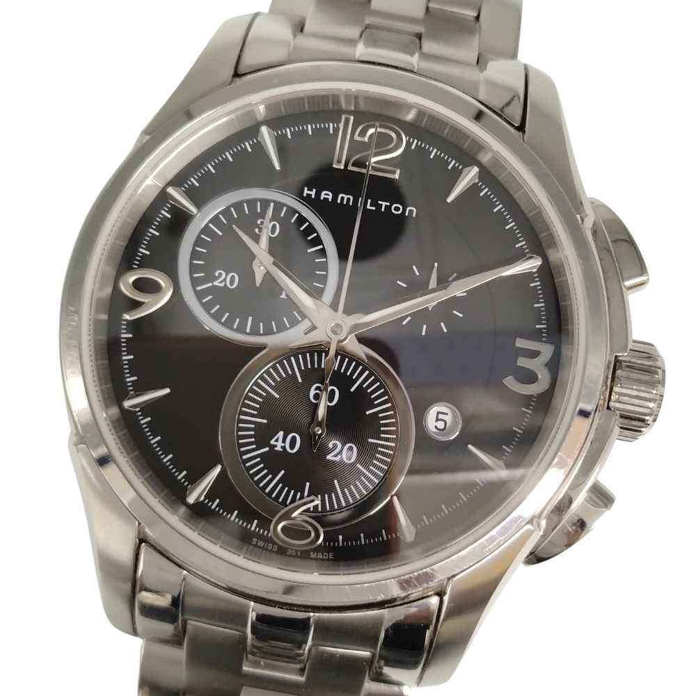 楽天市場】☆箱付き【HAMILTON】ハミルトン ジャズマスター クロノ