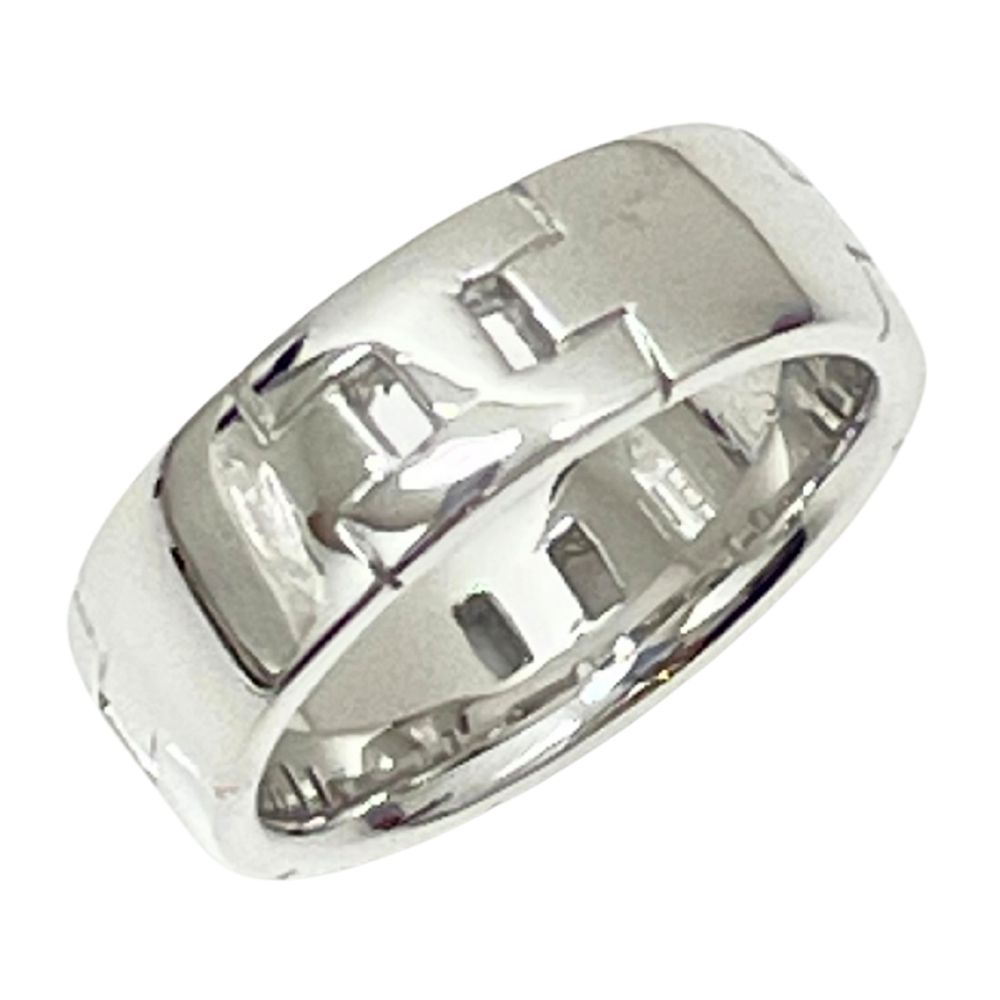 楽天市場】エルメス HERMES エヴァー ヘラクレス リング K18WG #67