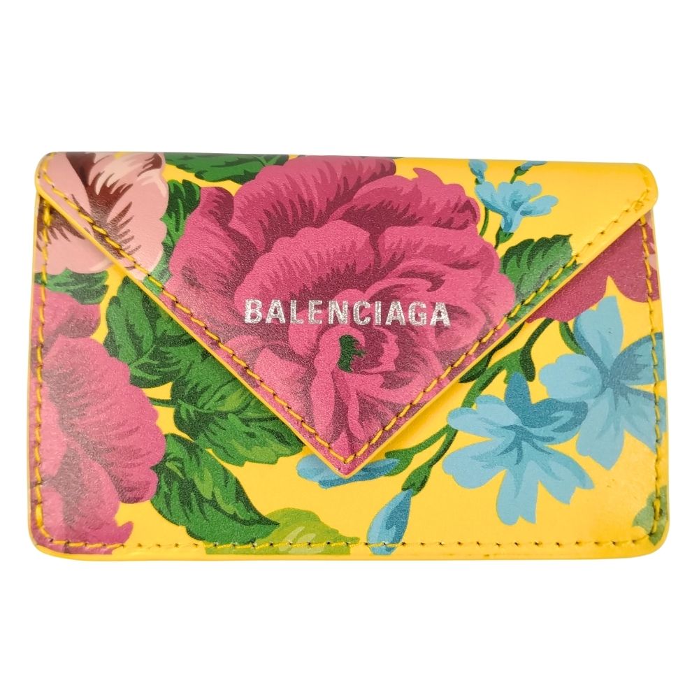 楽天市場】【財布】BALENCIAGA バレンシアガ ペーパー ミニ ウォレット