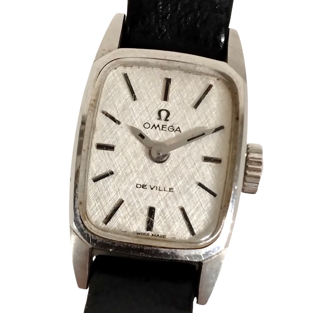 楽天市場】オメガ OMEGA デビル レディース 腕時計 11P ダイヤ 750 YG