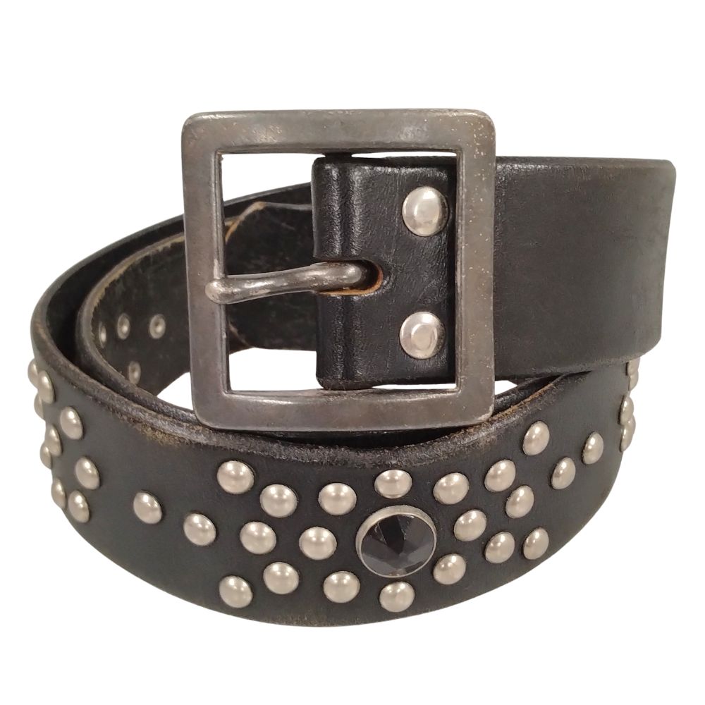 楽天市場】【中古】DRIES VAN NOTEN 型押しレザーベルト ブラック