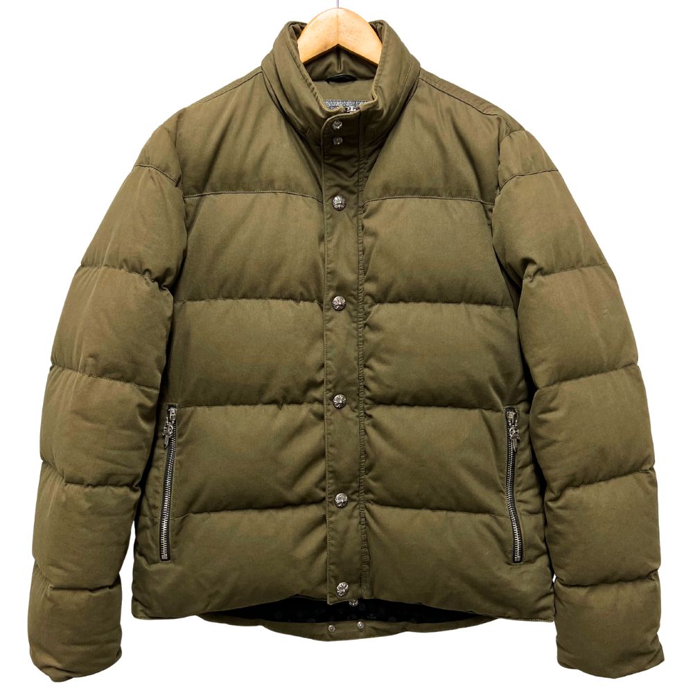 Kiさん専用　クロムハーツ ダウンジャケット レザー チェックL サイズ Kiさん専用 クロムハーツ ダウンジャケット レザー チェックL サイズ