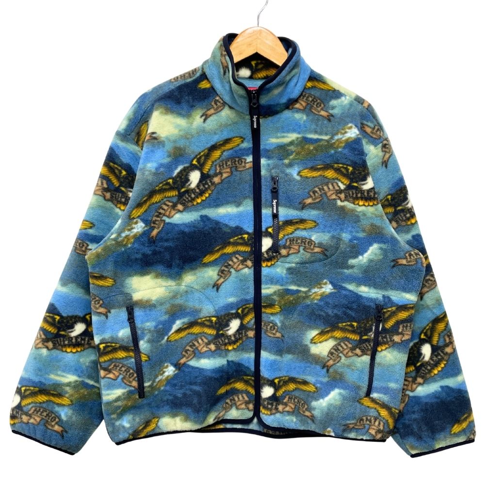 楽天市場】L【Supreme/ANTIHERO Snap Front Twill Jacket Black